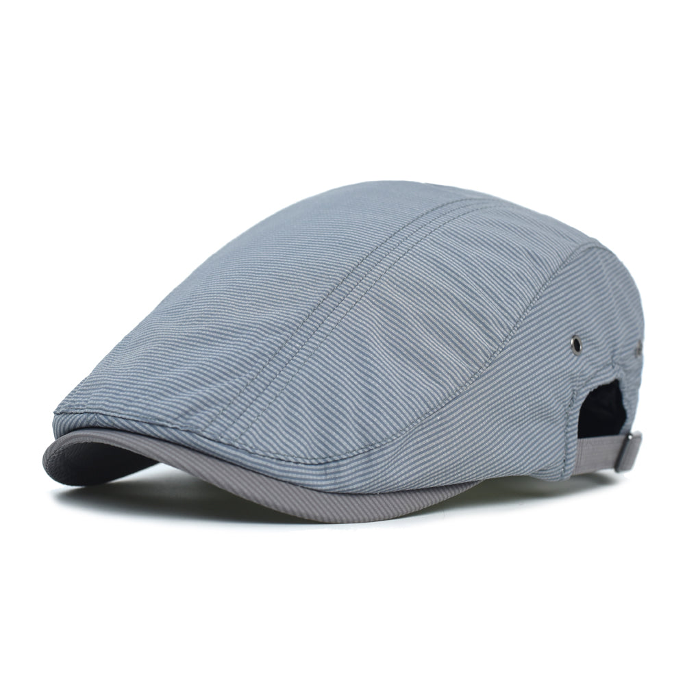 Gorra de Algodón a Rayas