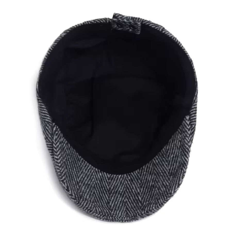 Gorra de Lana en Espiga
