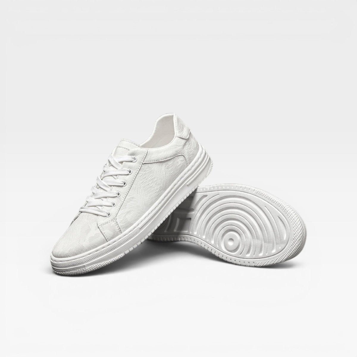Zapatillas de Cuero para Hombre – Clásicas, con Cordones, Estilo Smart Casual para el Día a Día