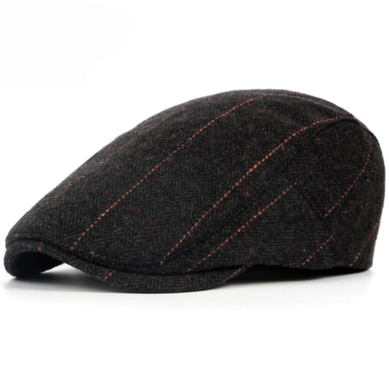 Gorra de Espiga con Rayas