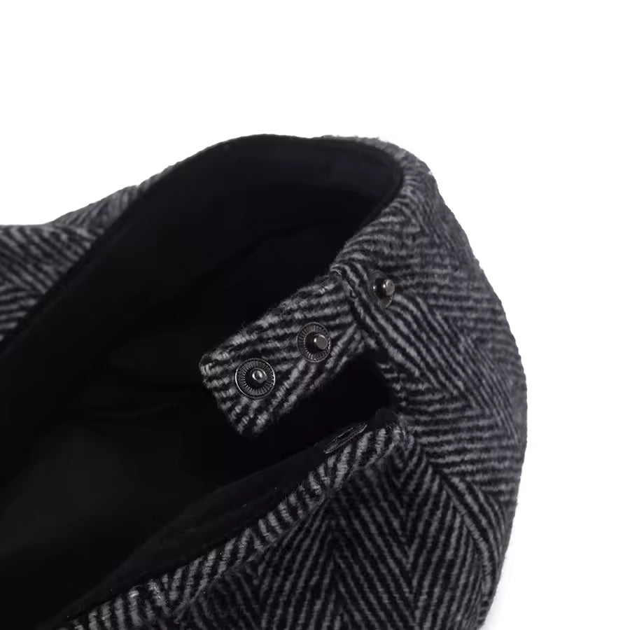 Gorra de Lana en Espiga