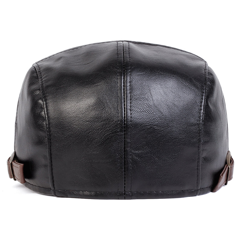 Gorra de Conductor de Cuero