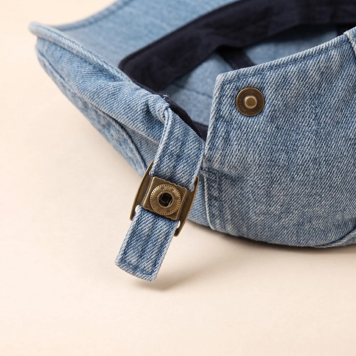 Gorra de Denim Stonewash