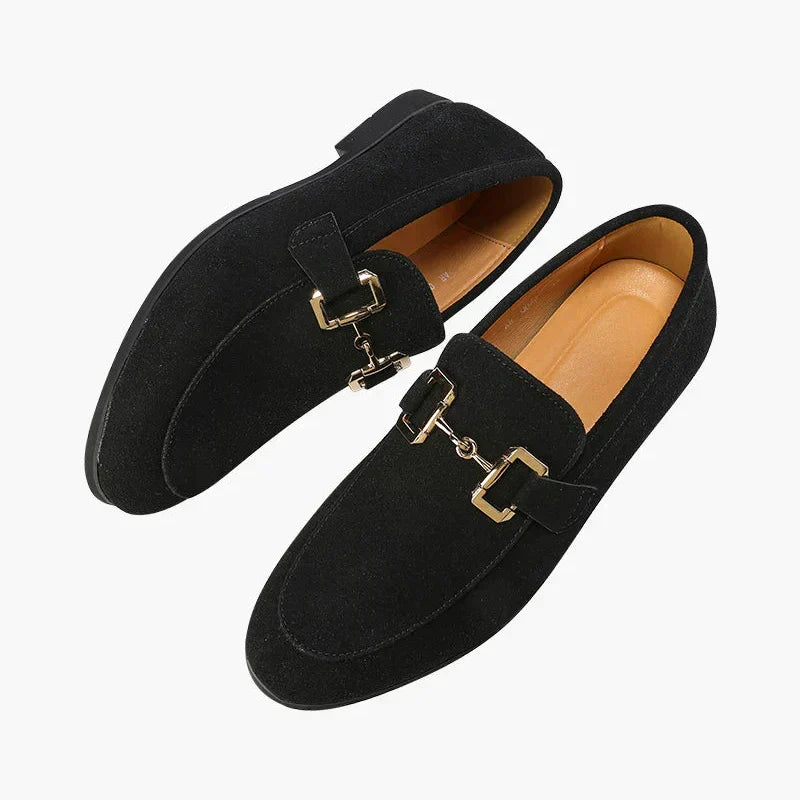 Mocasín Minimalista de Ante Línea Carvell