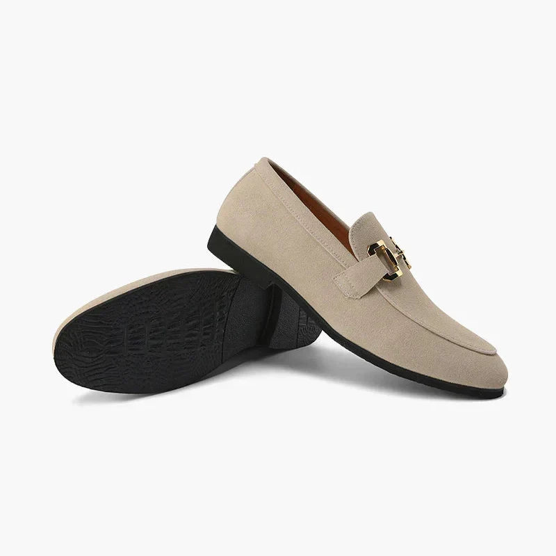 Mocasín Minimalista de Ante Línea Carvell
