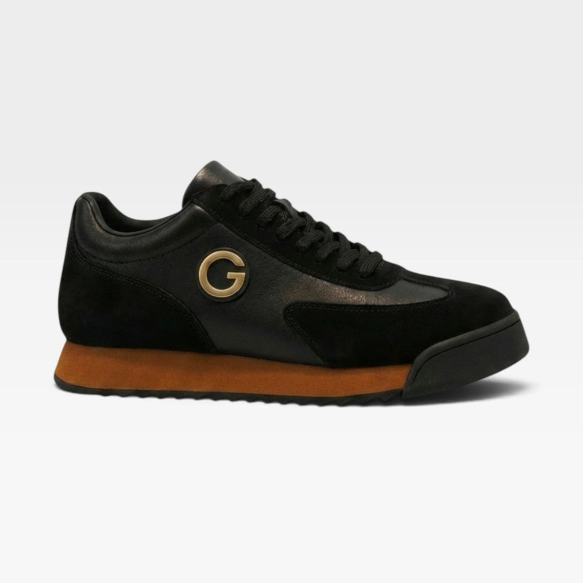 Zapatillas Retro de Cuero Suede para Hombre – Zapatillas Casual de Dos Tonos