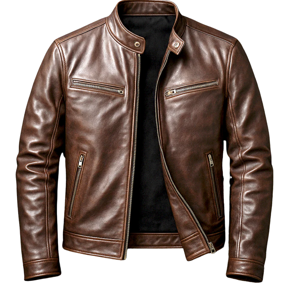 Chaqueta de Cuero Lucca