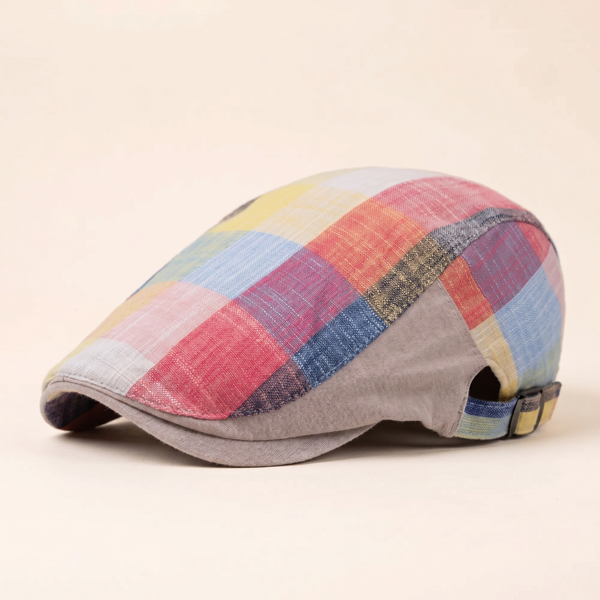 Gorra de Cuadros Vintage