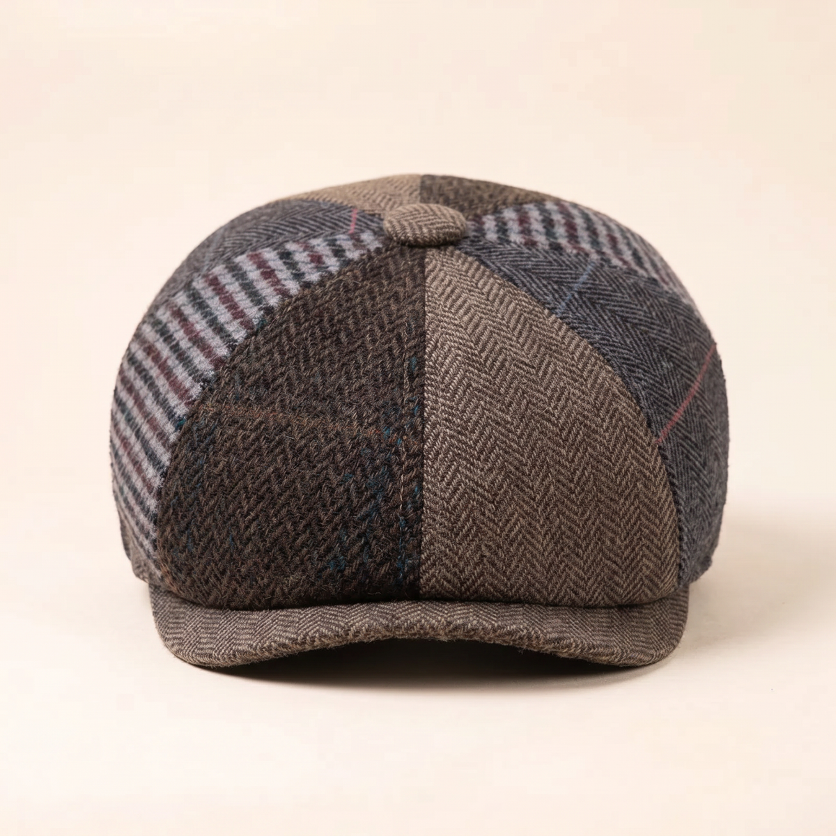 Gorra de Parchwork de Lana