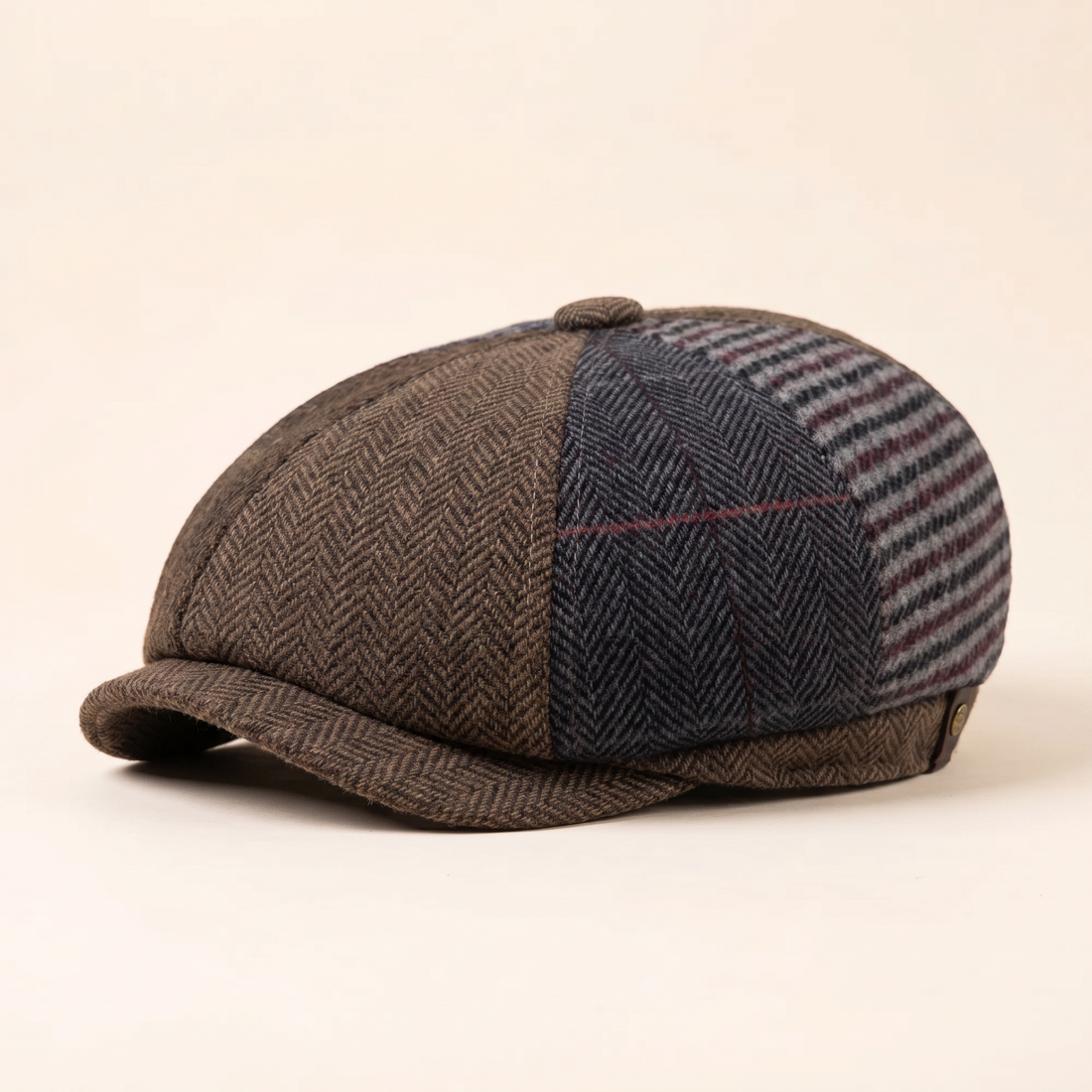Gorra de Parchwork de Lana