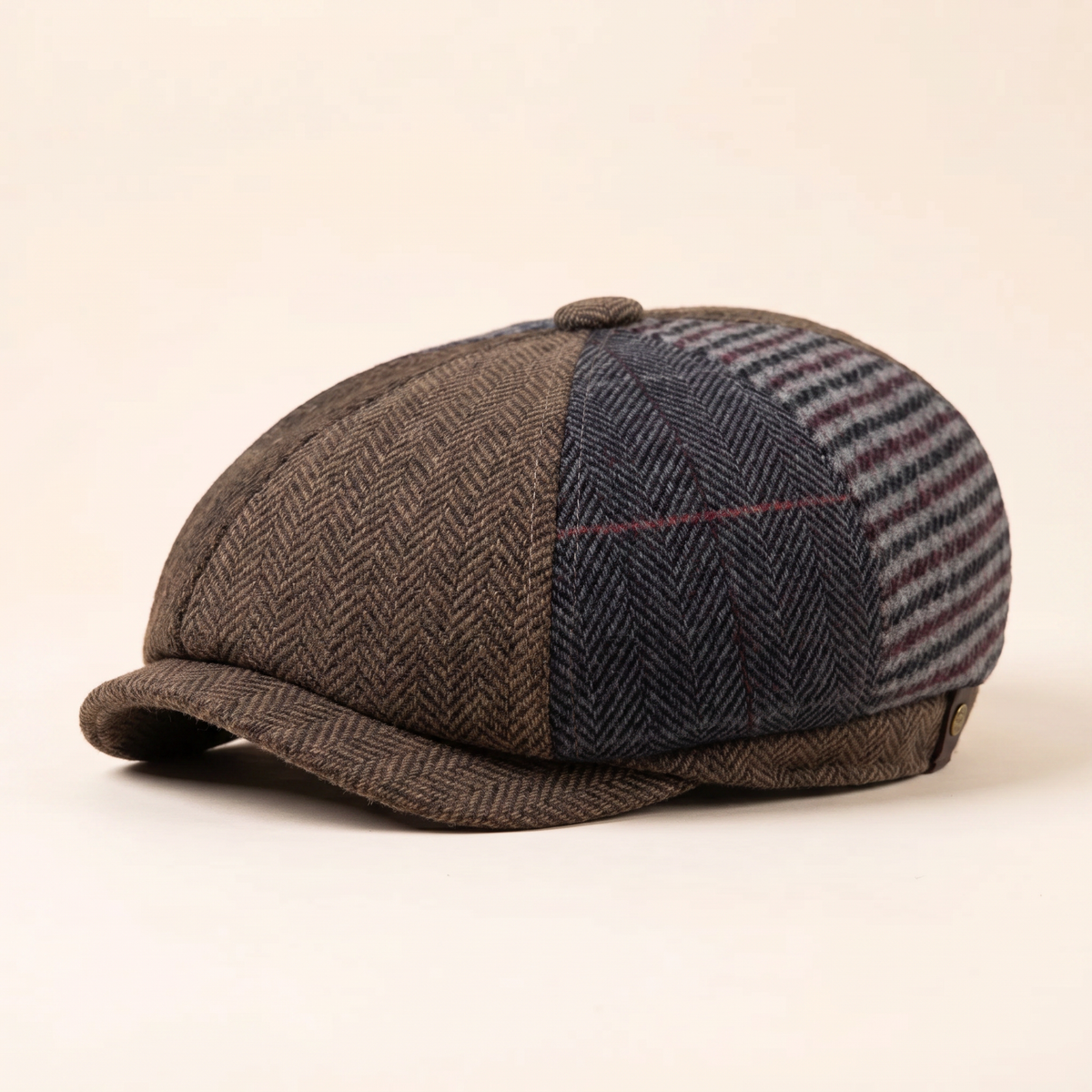 Gorra de Parchwork de Lana