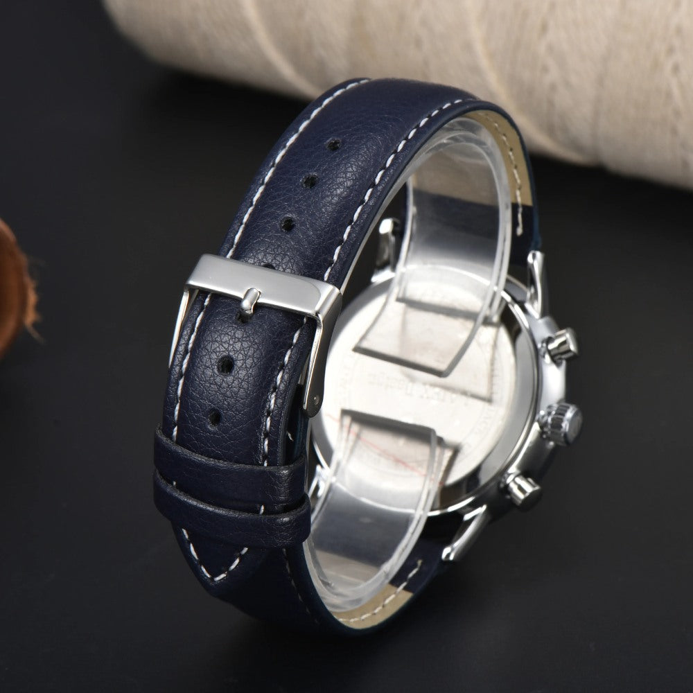 Reloj Cronógrafo Zeppelin 100 Años Azul