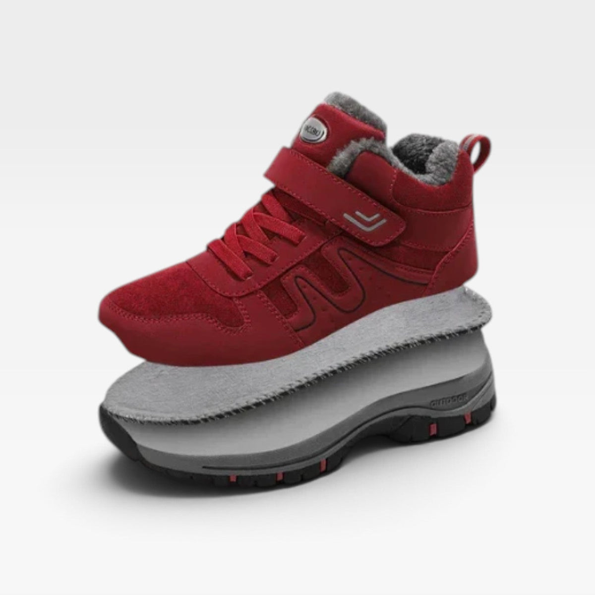 Botas de Invierno Forradas de Piel Unisex – Botas Exteriores Cálidas y Acolchadas