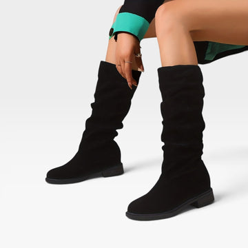 Botas de Ante Altas para Mujer