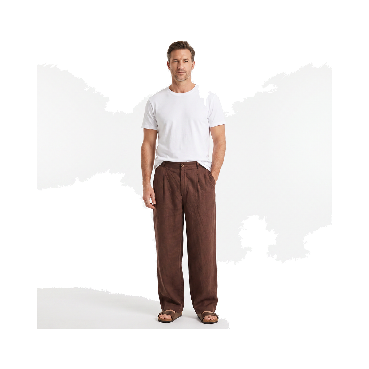Pantalones de Pierna Ancha Alghero
