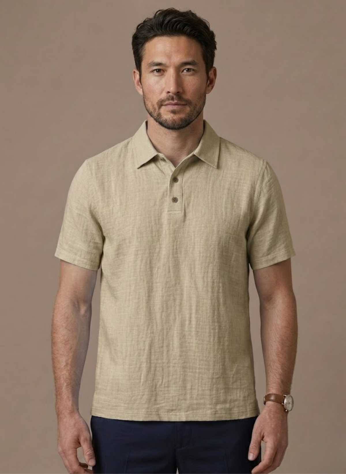Camisa de Playa de Lino para Hombre – Ligera y Transpirable para el Verano | Areleon