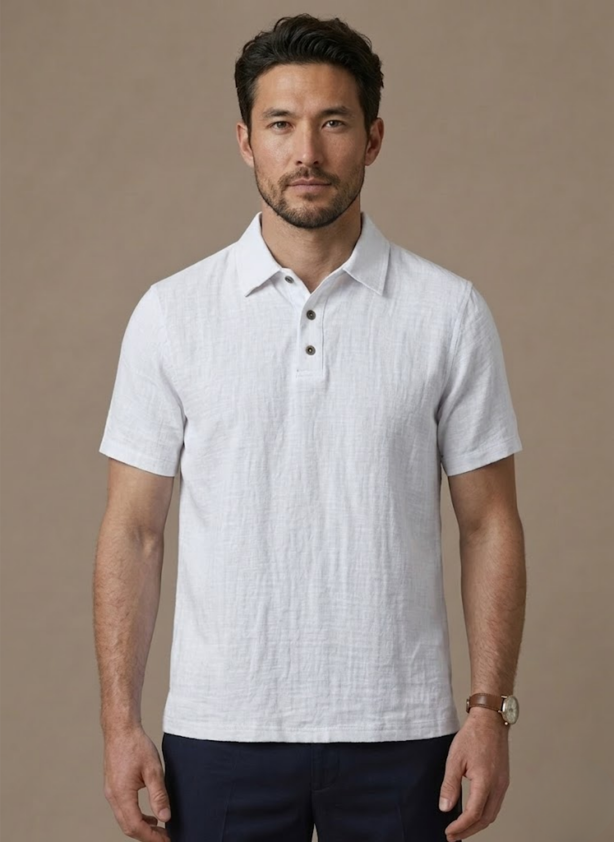 Camisa de Playa de Lino para Hombre – Ligera y Transpirable para el Verano | Areleon