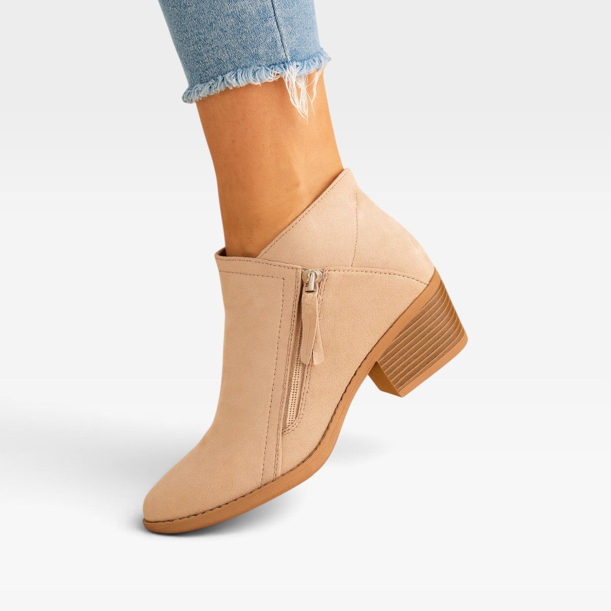 Botas de Tobillo Ortopédicas de Ante para Mujer