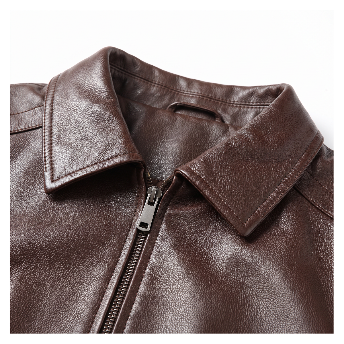 Chaqueta de Cuero Bassano