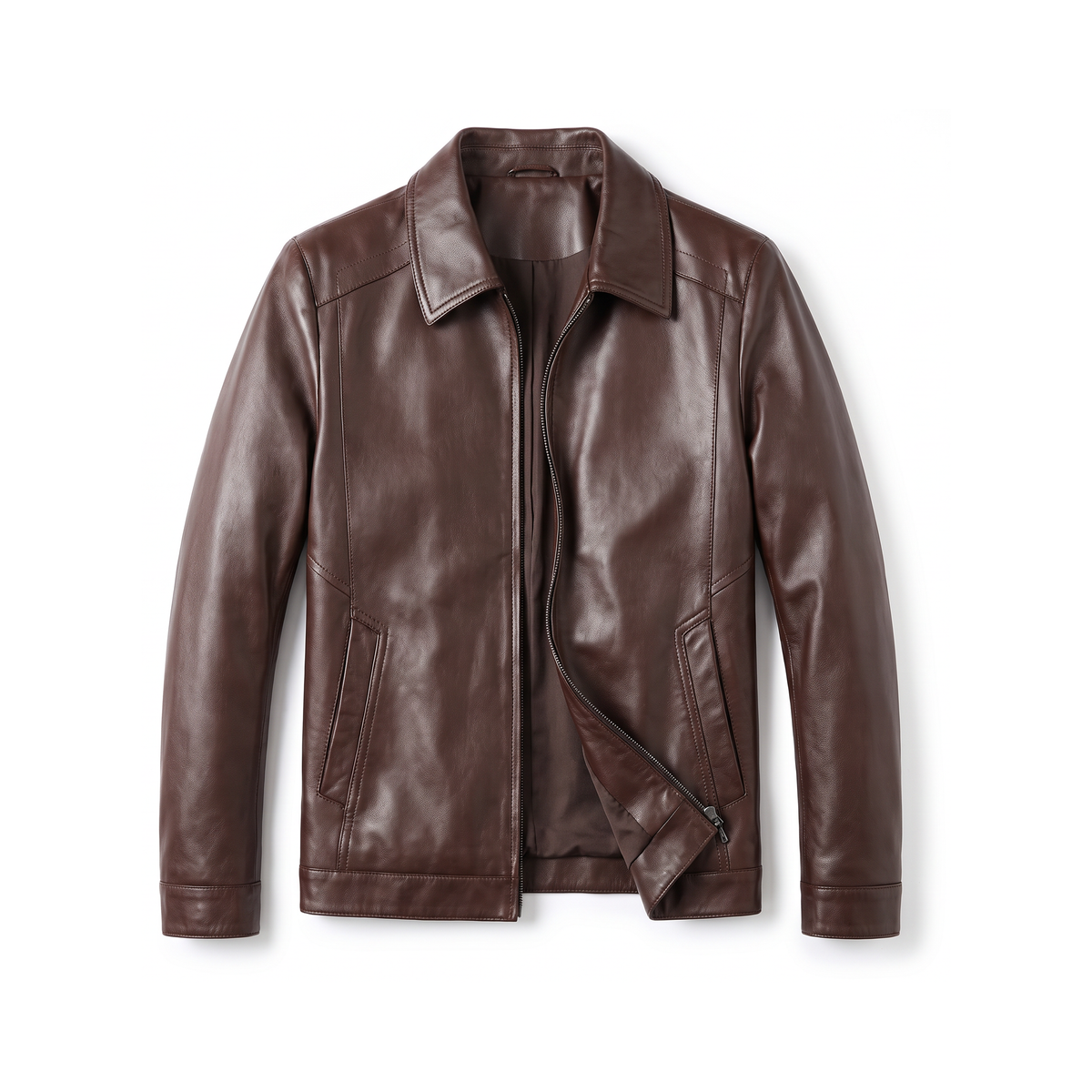 Chaqueta de Cuero Bassano