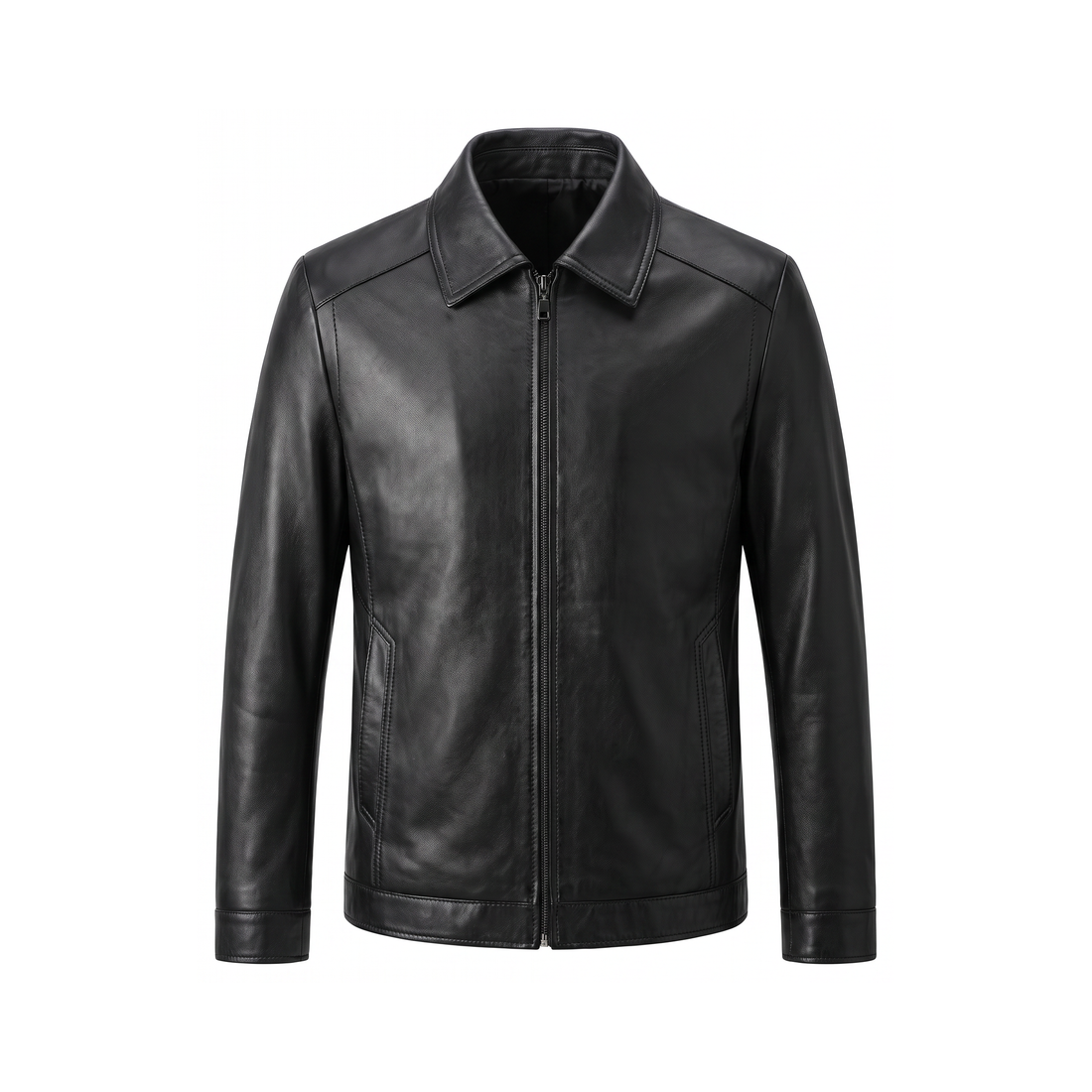 Chaqueta de Cuero Bassano