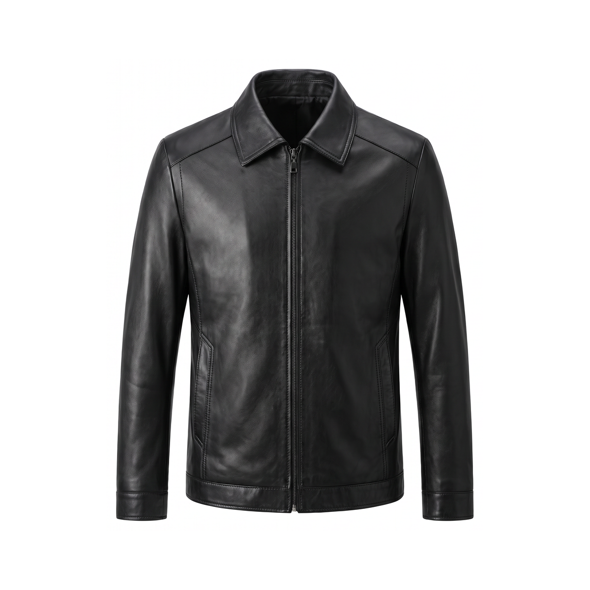 Chaqueta de Cuero Bassano