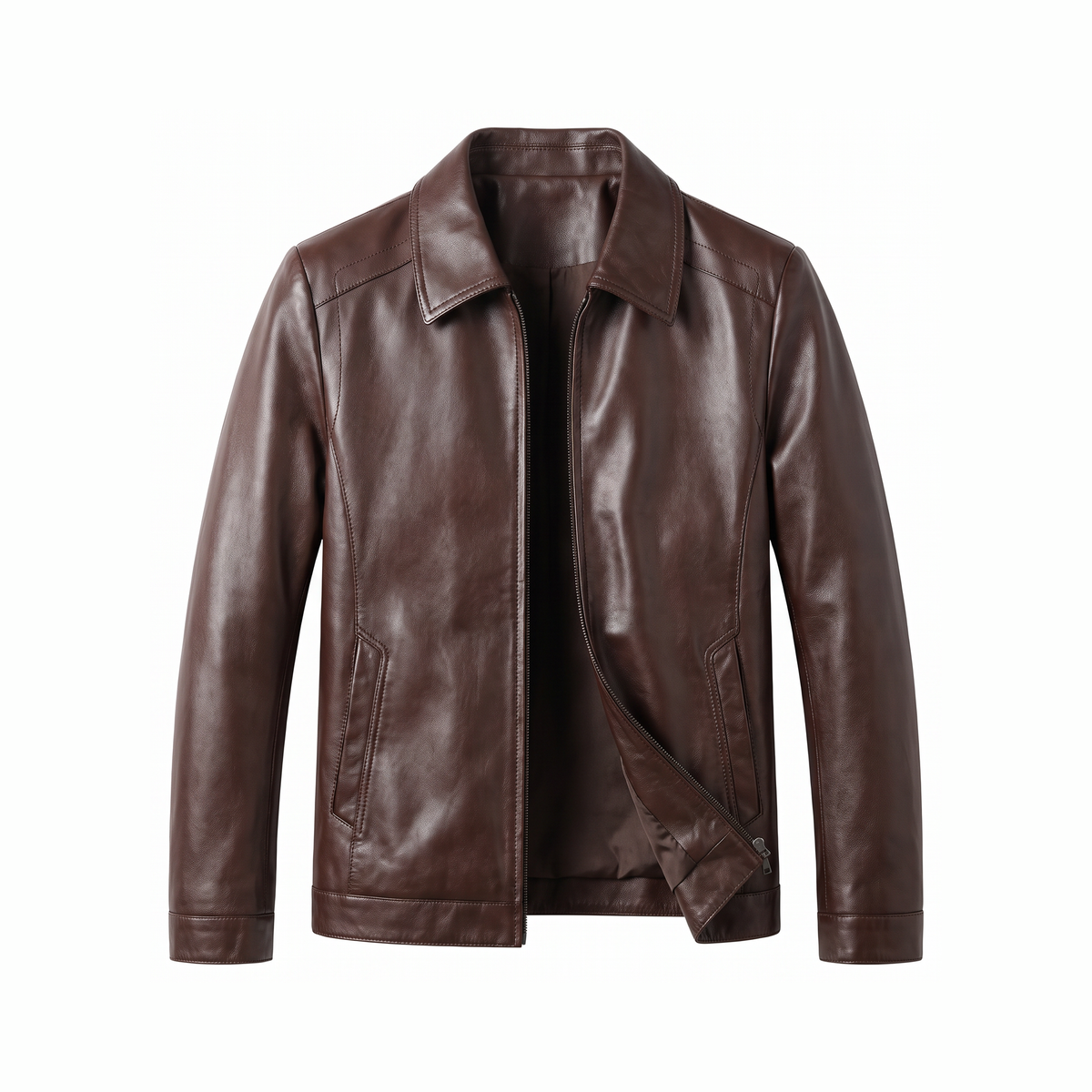 Chaqueta de Cuero Bassano