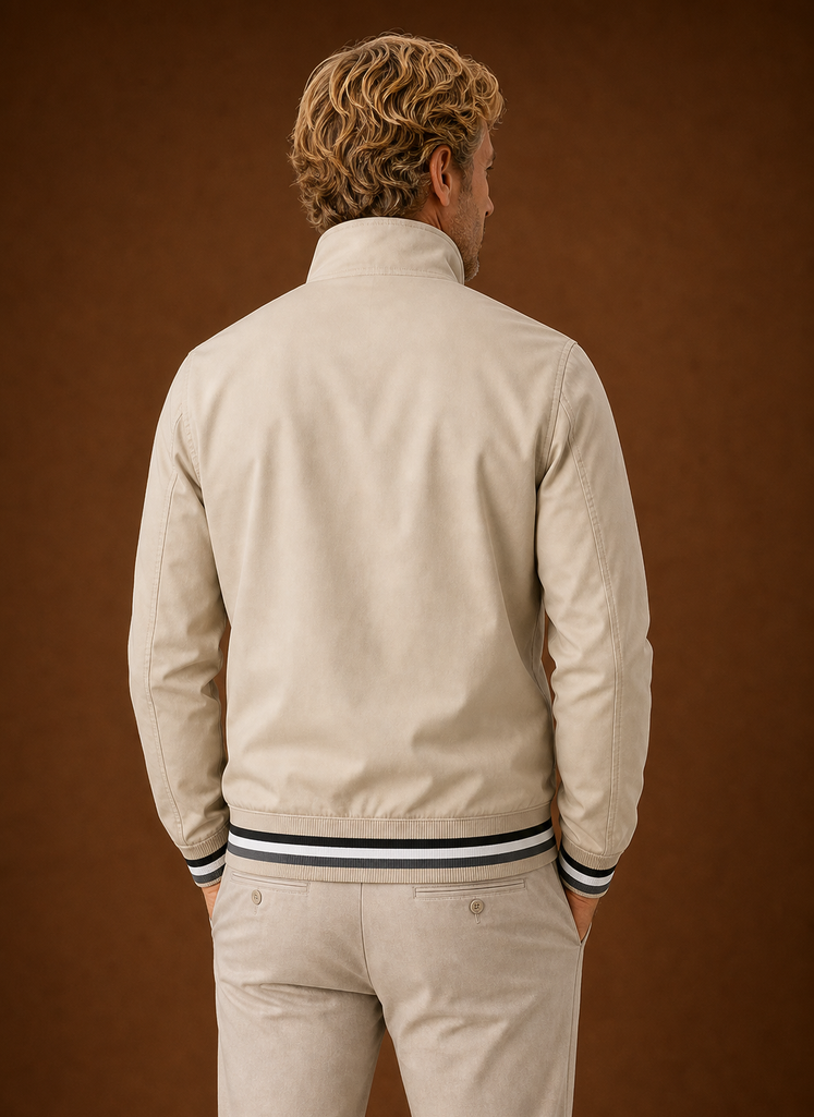 Chaqueta Bomber Ligera para Hombre - Abrigo Cortavientos con Cremallera | Areleon
