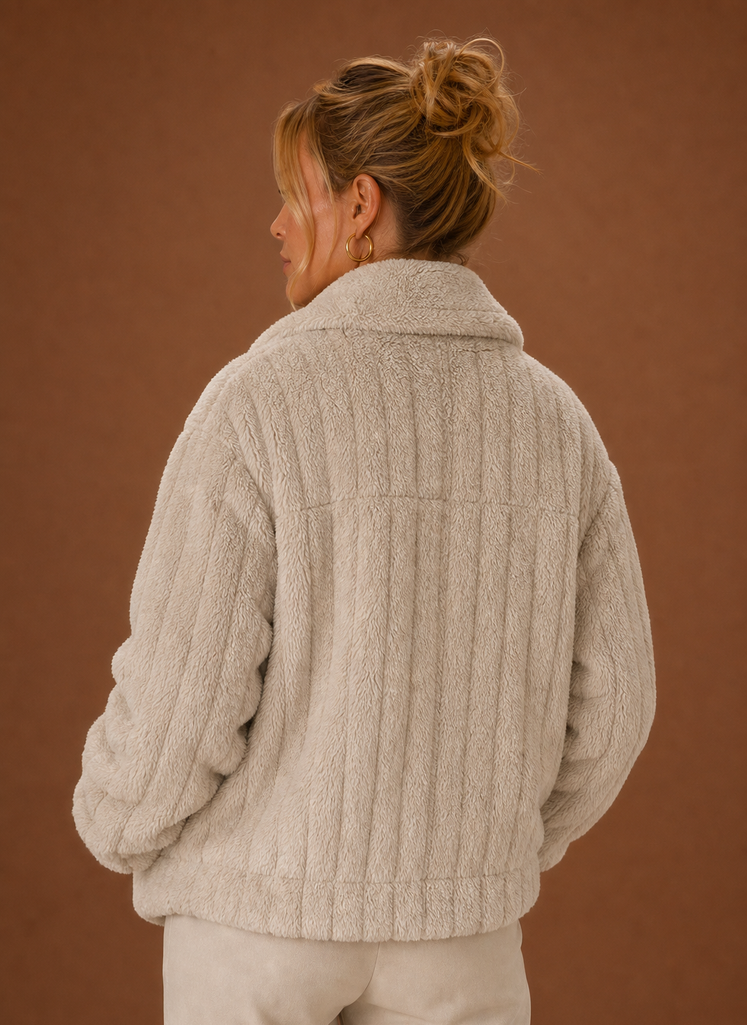 Abrigo de Invierno para Mujer - Chaqueta Teddy Oversized | Areleon