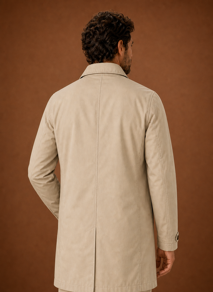Abrigo Trench Clásico para Hombre Ligero y Resistente al Agua | Areleon