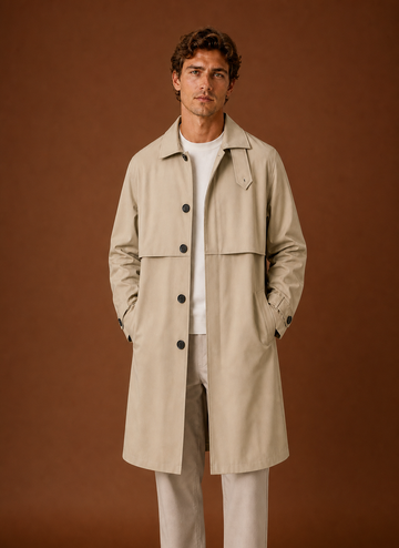 Abrigo Trench para Hombre - Abrigo Medio-Largo | Areleon