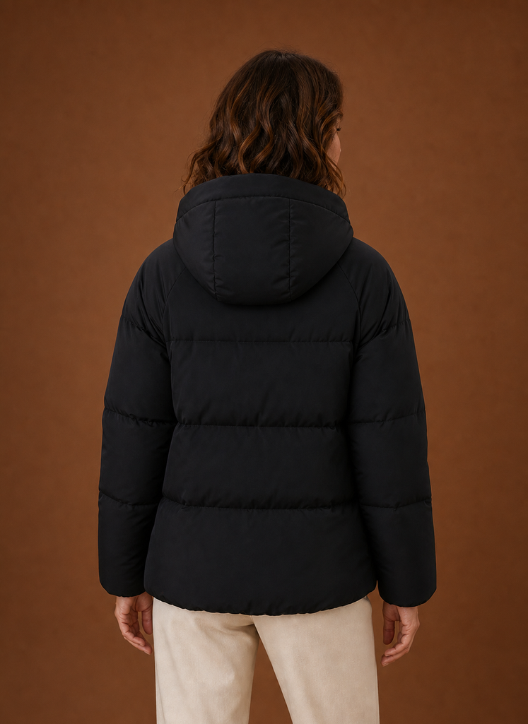 Chaqueta Acolchada con Capucha para Mujeres | Areleon