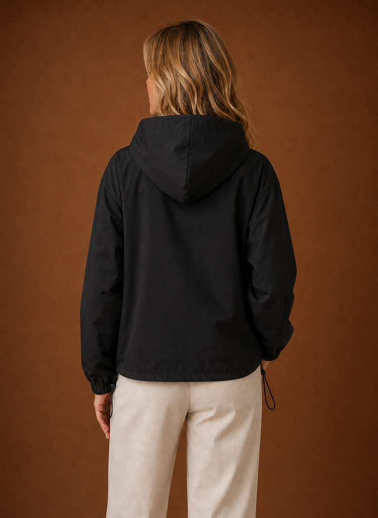 Chaqueta Ligera con Capucha para Mujeres | Areleon