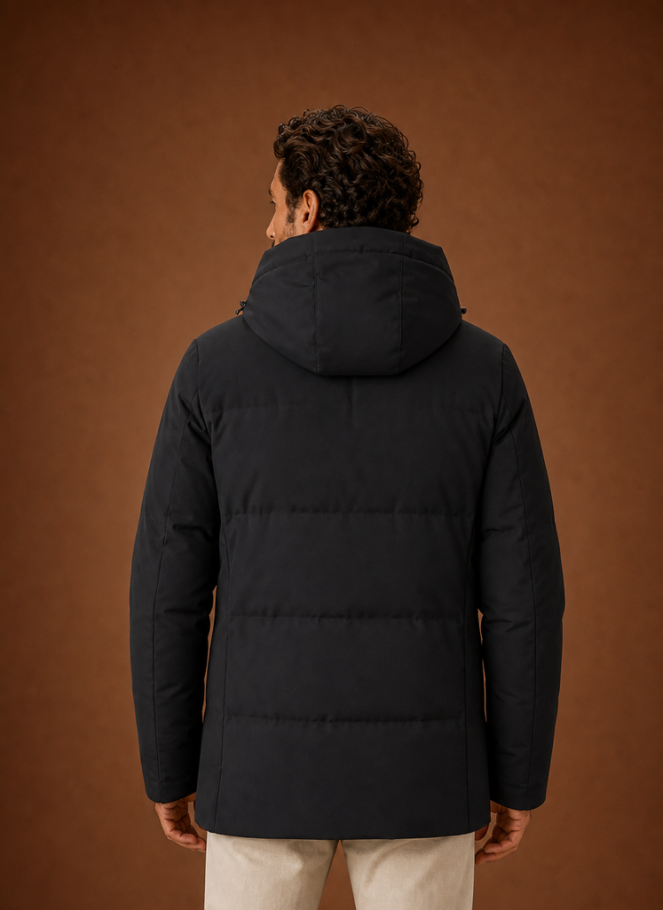 Chaqueta de Invierno con Capucha para Hombre - Abrigo Aislado | Areleon