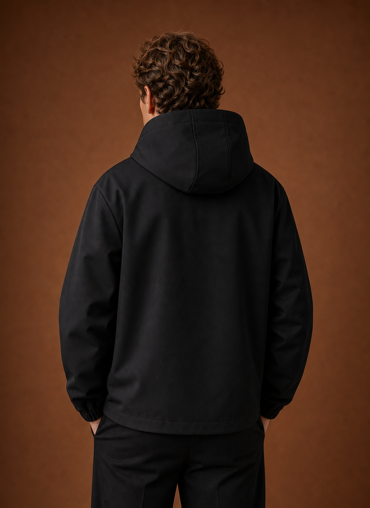Chaqueta Rompevientos para Hombre - Abrigo con Capucha para Exterior | Areleon