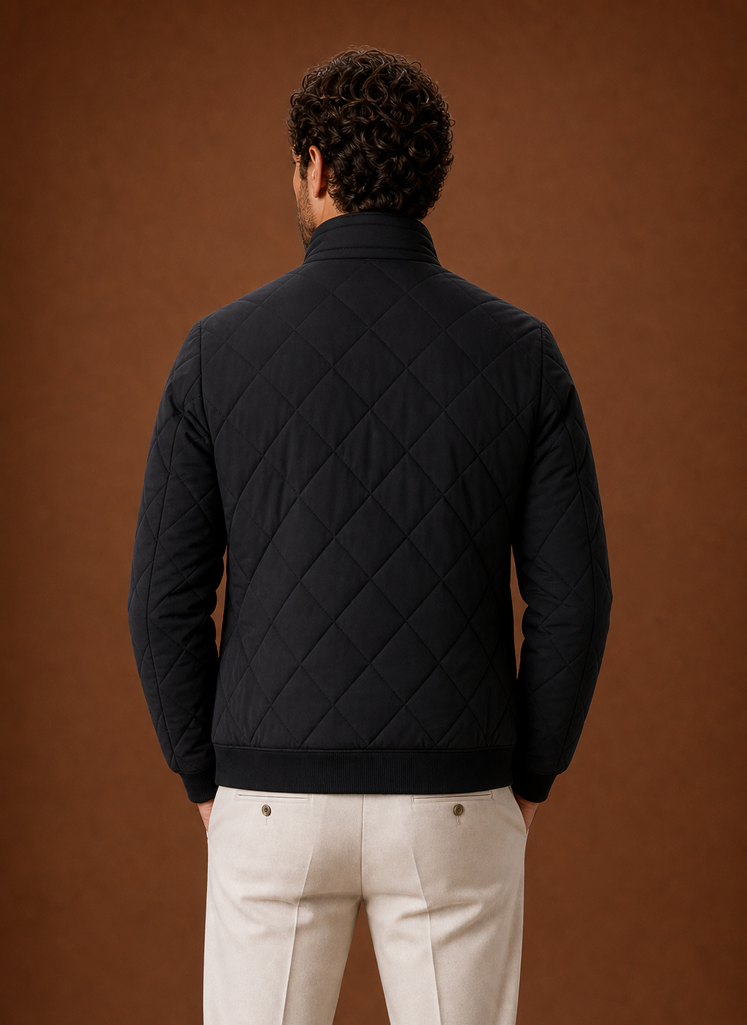 Chaqueta de Invierno para Hombre Acolchada con Forro de Forro Polar | Areleon