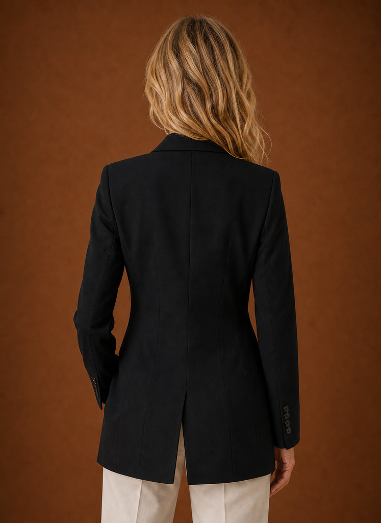 Blazer de Mujer - Chaqueta de Oficina Larga a Medida | Areleon