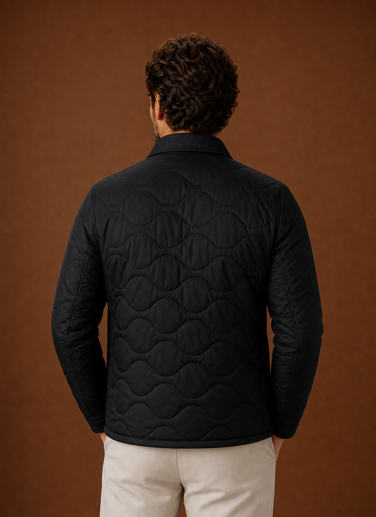 Chaqueta de Camisa Acolchada para Hombre - Abrigo Casual | Areleon