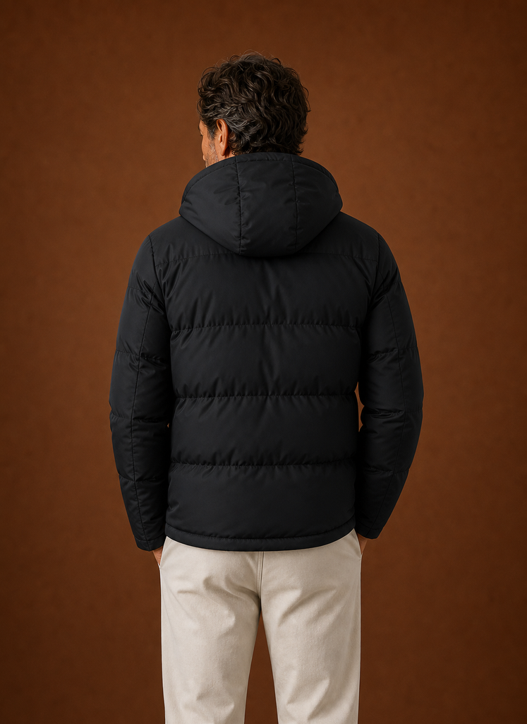 Chaqueta Acolchada con Capucha para Hombre | Areleon