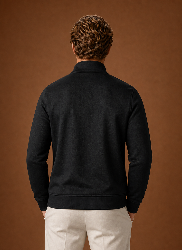 Chaqueta de Suéter con Cremallera Completa para Hombre | Areleon