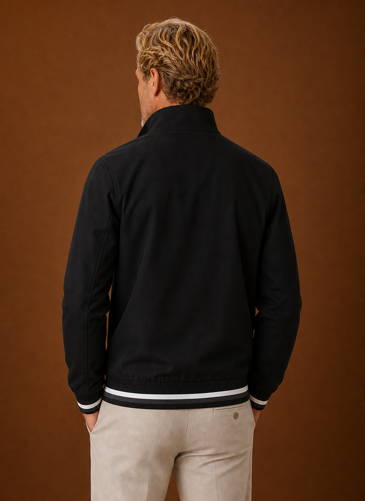 Chaqueta Bomber Ligera para Hombre - Abrigo Cortavientos con Cremallera | Areleon