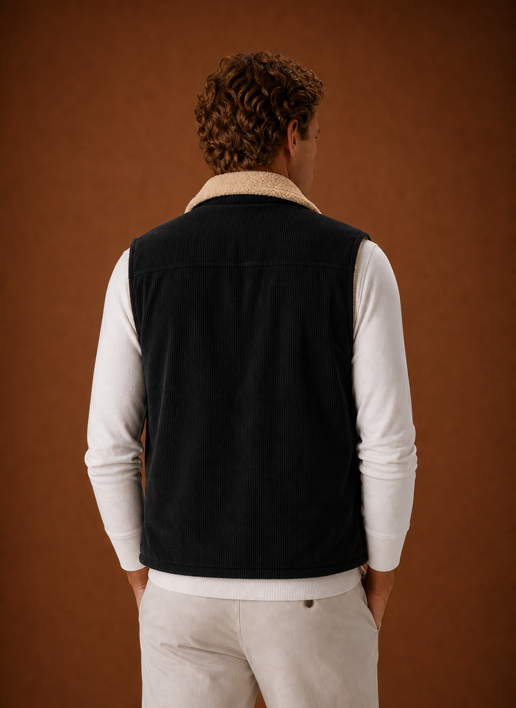 Chaleco Acolchado para Hombre - Gilet de Invierno Cálido | Areleon