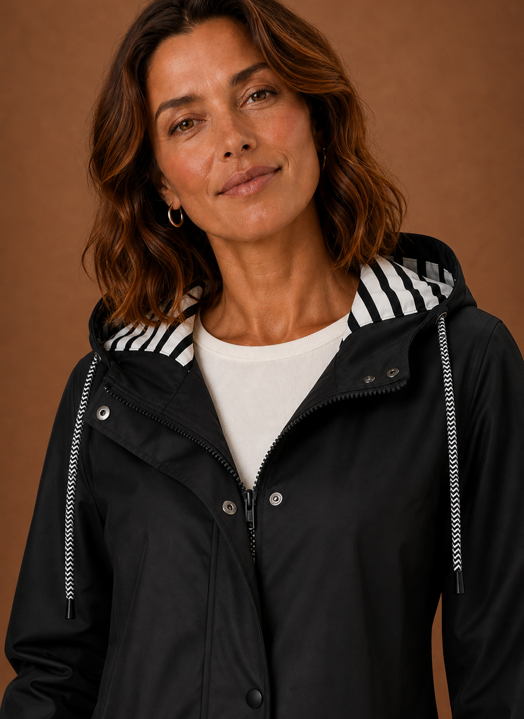 Abrigo Trench para Mujer - Abrigo con Capucha de Otoño/Invierno | Areleon