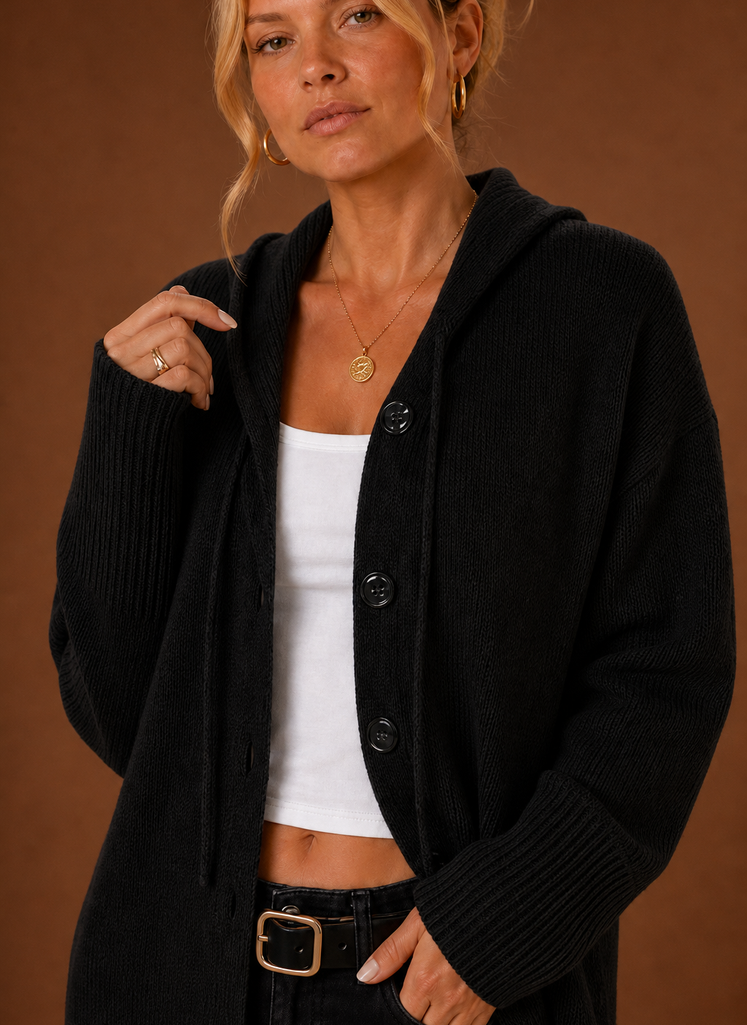 Cárdigan de Punto para Mujer - Suéter Oversized con Botones | Areleon