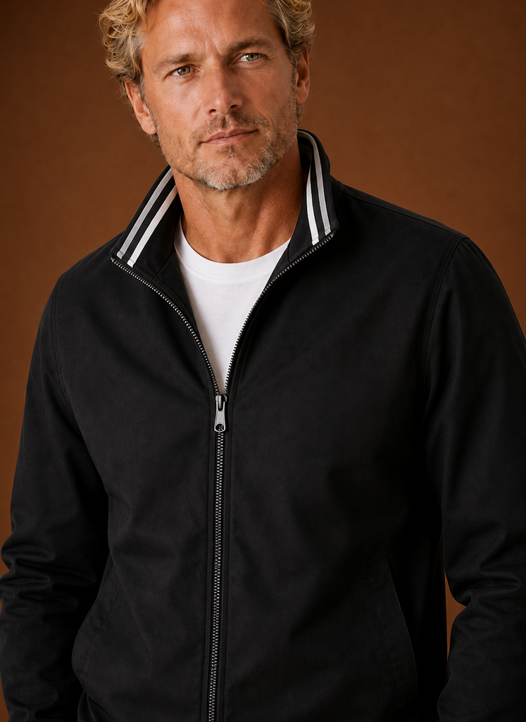 Chaqueta Bomber Ligera para Hombre - Abrigo Cortavientos con Cremallera | Areleon