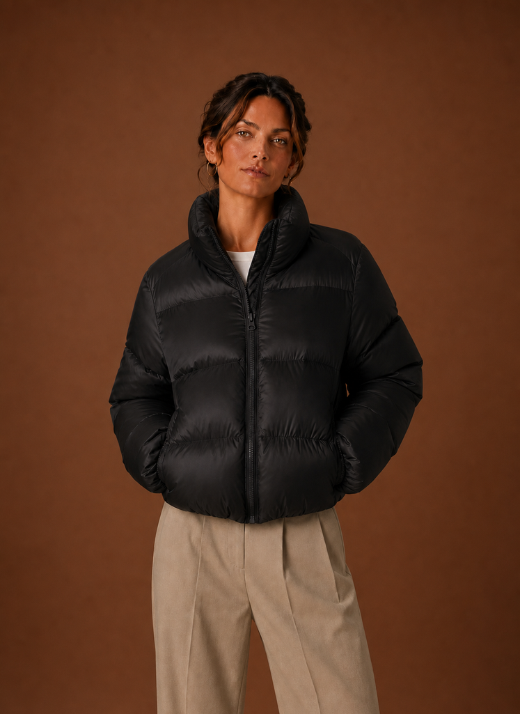 Chaqueta Puffer para Mujer - Abrigo Acolchado de Invierno | Areleon