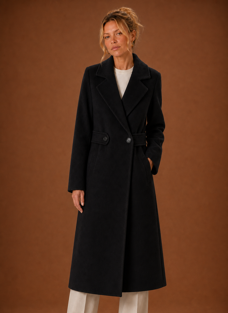 Abrigo Trench Medio-Largo para Mujer - Chaqueta de Exterior | Areleon