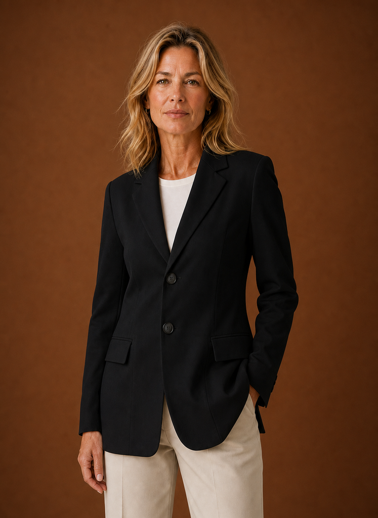 Blazer de Mujer - Chaqueta de Oficina Larga a Medida | Areleon