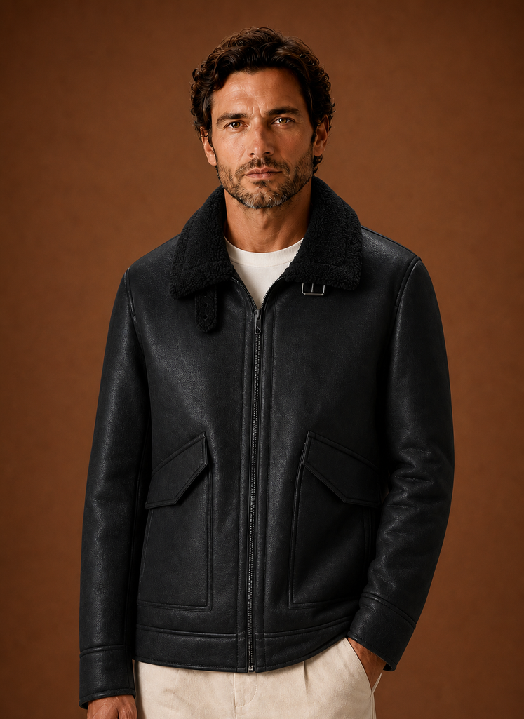 Abrigo de Invierno para Hombre - Abrigo Forrado Grueso | Areleon