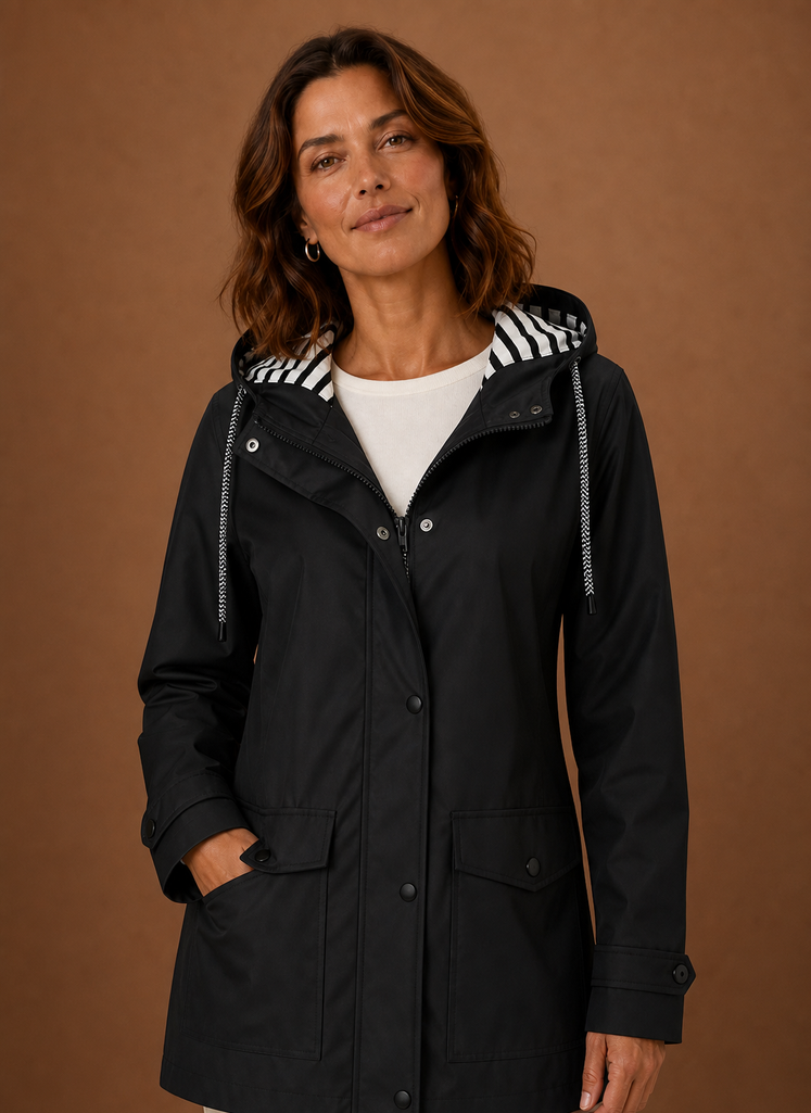 Abrigo Trench para Mujer - Abrigo con Capucha de Otoño/Invierno | Areleon